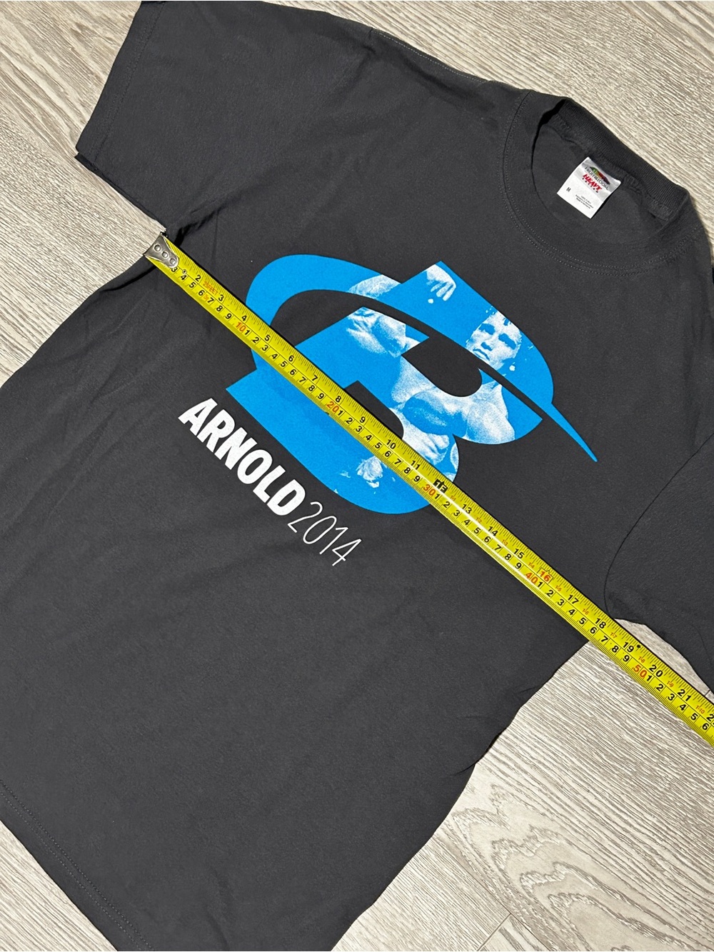2014 Arnold Schwarzenegger Men’s Bodybuilding Graphic T-Shirt - Picture 3 of 4